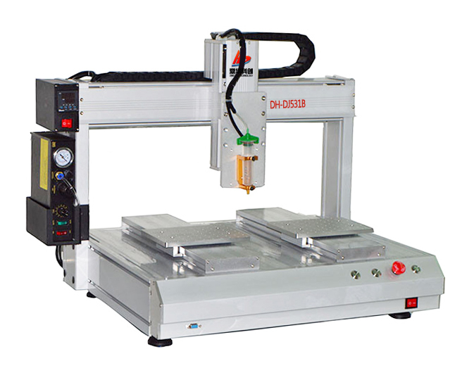 单头双工位自动点胶机